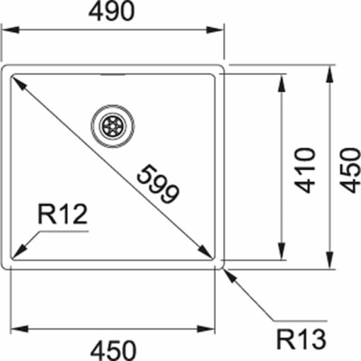 Franke Box BXX 210/110-45 (127.0375.256) – Bild 2