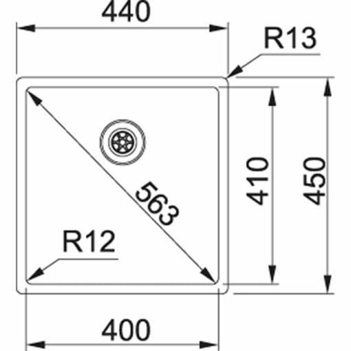 Franke Box BXX 210/110-40 (127.0375.230) – Bild 2