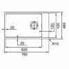 Franke Kubus 2 KNG 110-62 (1250512518)