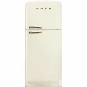 Smeg FAB50 Creme/Messing Antik