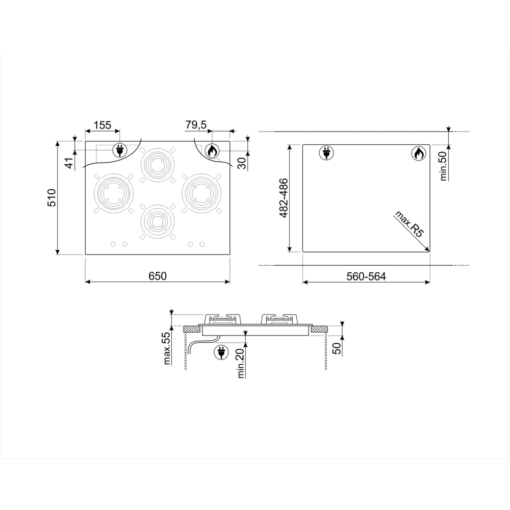 Smeg PV664LCNRDE – Bild 2