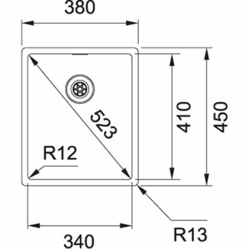 Franke Box BXX 210/110-34 (127.0374.686) – Bild 2