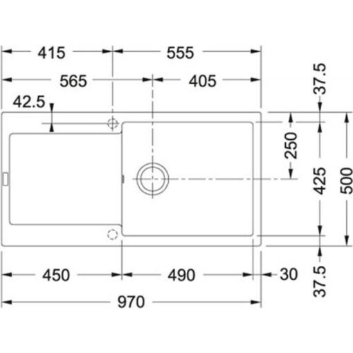 Franke Maris MRG 611-100XL (114.0627.362) – Bild 2