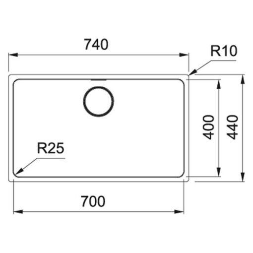 Franke MYX 110-70 (122.0658.053)