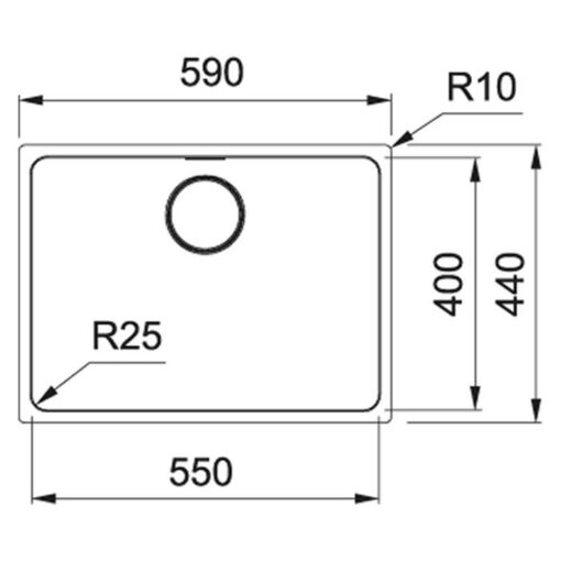 Franke MYX 110-55 (122.0658.054)