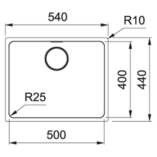 Franke MYX 110-50 (122.0658.055)