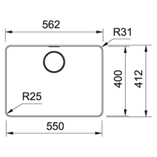 Franke MYX 210-55 (127.0658.062)