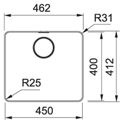 Franke MYX 210-45 (127.0658.064)