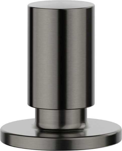 Zugknopf für Fernbedienung rund satin dark steel (206902)
