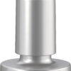 Zugknopf rund Edelstahl seidenmatt (222118)
