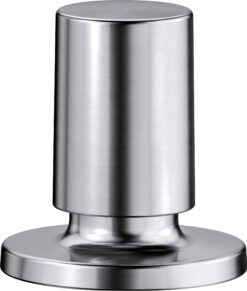Zugknopf rund Edelstahl gebürstet (226540)