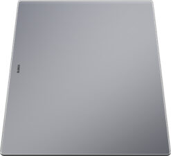 Schneidbrett aus Sicherheitsglas in silber (230970)