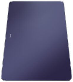 Glasschneidbrett in samt-mattem Nachtblau (232846)