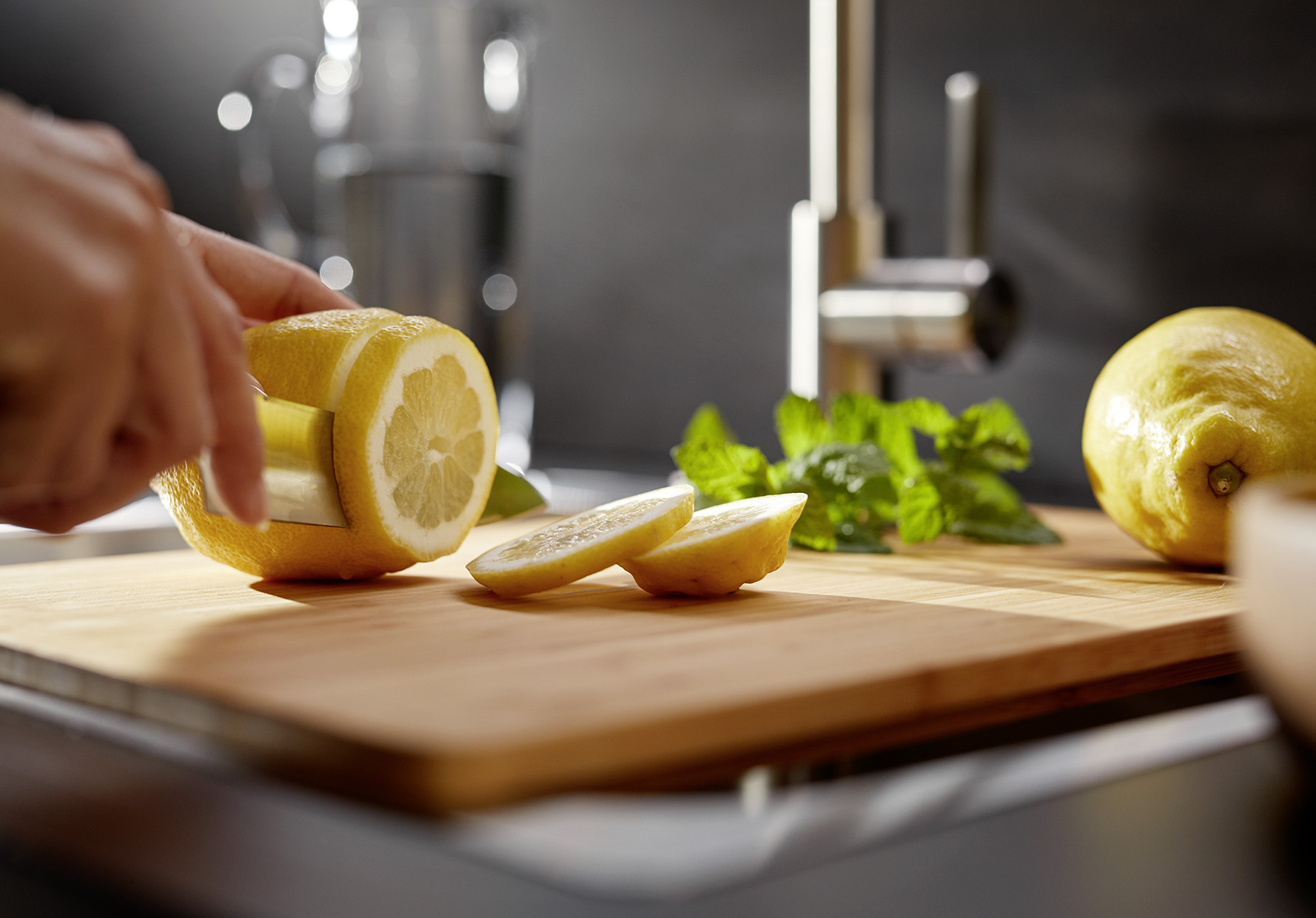 Schneidbrett aus massiver Buche (514544)