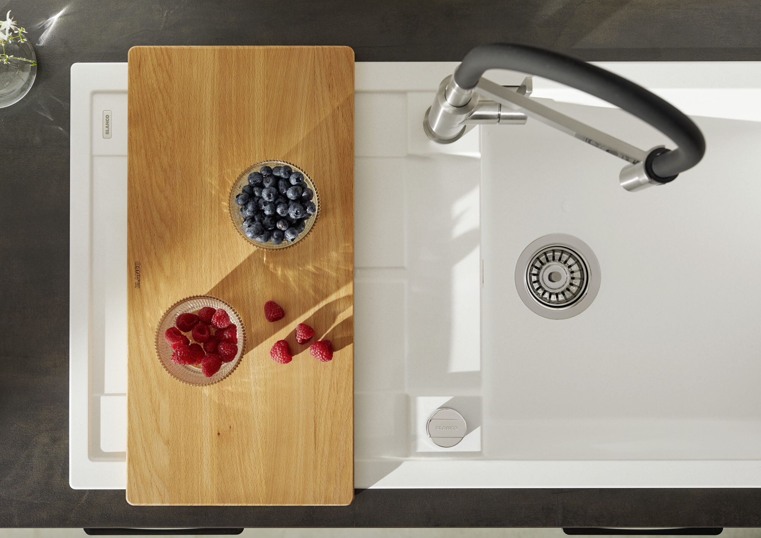 Schneidbrett aus massiver Buche (218313)