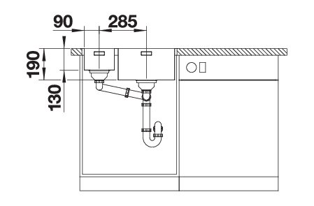 BLANCO ANDANO 340/180-IF (522975)