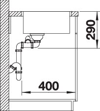 BLANCO ANDANO 340/180-IF (522975)