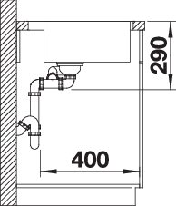 BLANCO ANDANO 340/180-IF/A (525247)