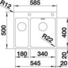 BLANCO ANDANO 340/180-IF/A (525247)
