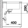 BLANCO ANDANO 340/180-U (522979)