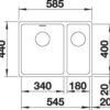 BLANCO ANDANO 340/180-U (522979)