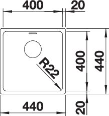 BLANCO ANDANO 400-U (522959)