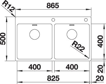 BLANCO ANDANO 400/400-IF/A (525249)