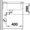 BLANCO ANDANO 400/400-U (522987)