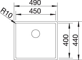 BLANCO CLARON 450-IF (521574)