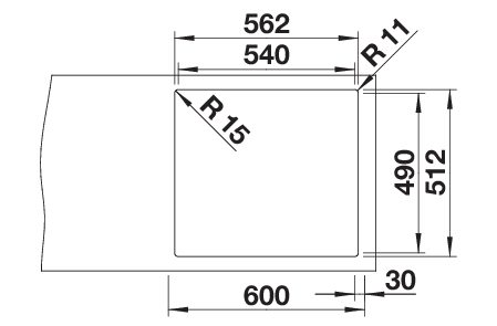 BLANCO CLARON 500-IF/A (521633)