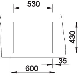 BLANCO CLARON 500-IF Dark Steel (527836)