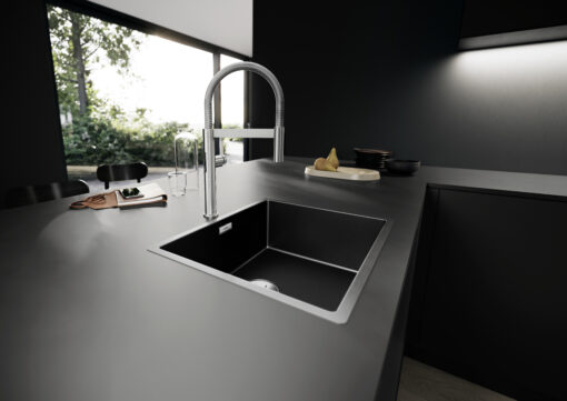 BLANCO CLARON 500-IF Dark Steel (527836)