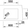 BLANCO CLARON 550-U (521579)