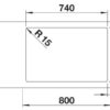 BLANCO CLARON 700-IF/A (521634)