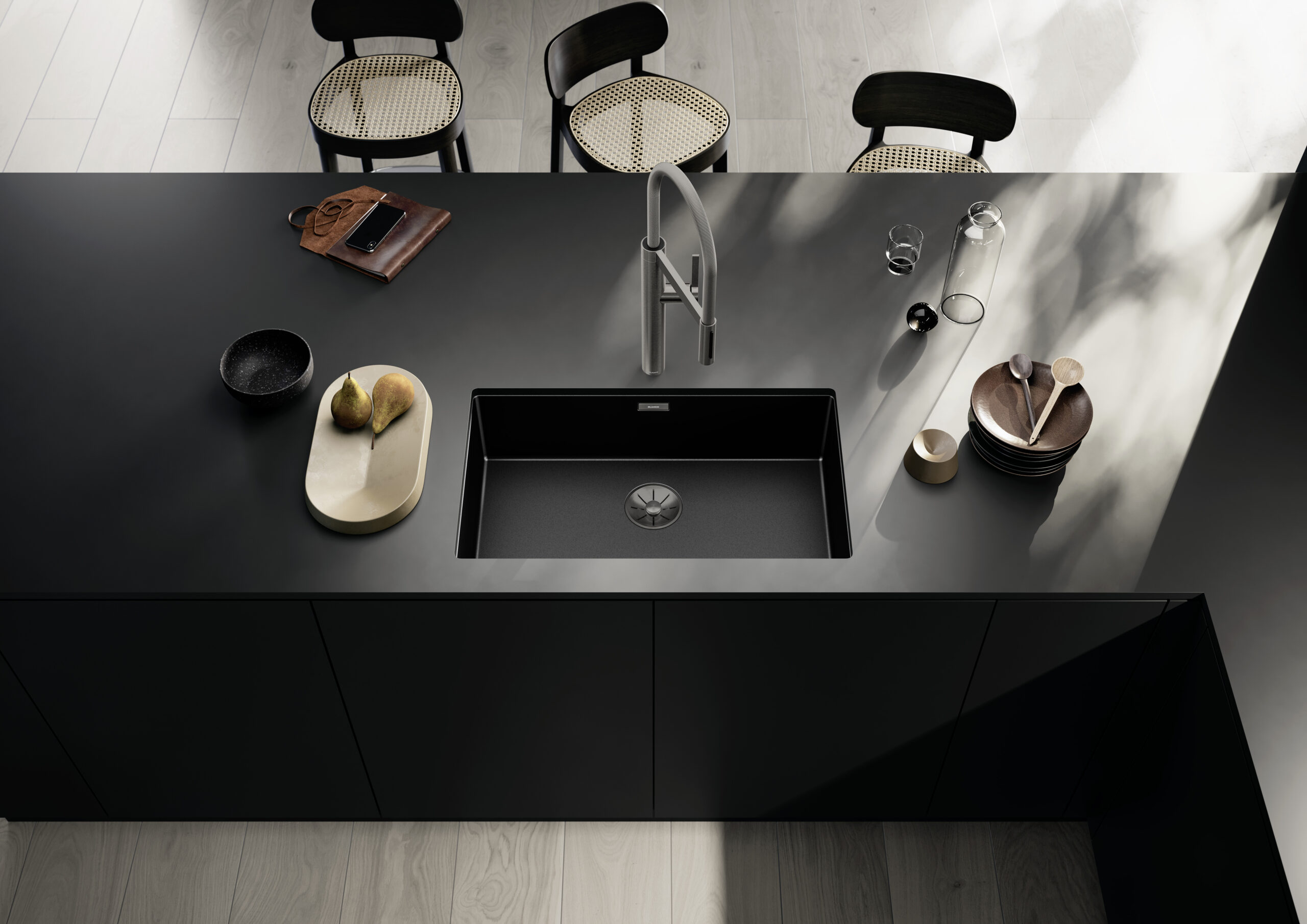 BLANCO CLARON 700-U Dark Steel Edition (527835)