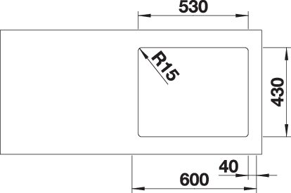 BLANCO ETAGON 500-IF (521840)