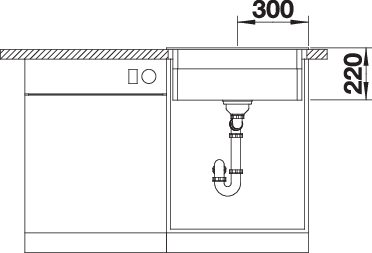 BLANCO ETAGON 6 für Farbige Komponenten (527746)