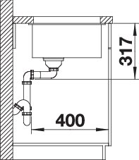 BLANCO ETAGON 700-U (527078)