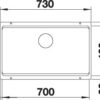 BLANCO ETAGON 700-U für Farbige Komponenten (527762)