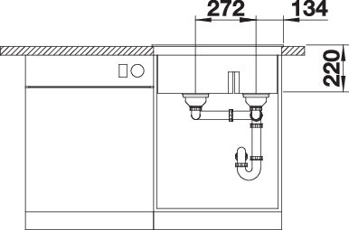 BLANCO PLEON 6 Split (525955)