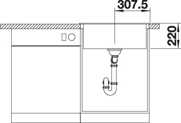 BLANCO PLEON 6 für Farbige Komponenten (527773)