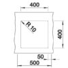 BLANCO ROTAN 400-U (521337)