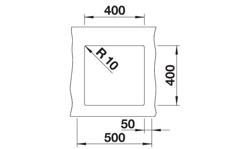 BLANCO ROTAN 400-U (527145)