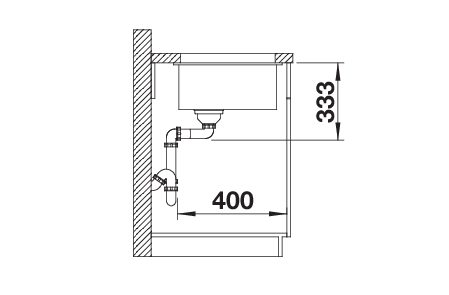BLANCO ROTAN 500-U (521353)