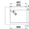 BLANCO SOLIS 340/180-IF (526130)