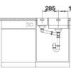 BLANCO SOLIS 340/180-IF/A (526132)
