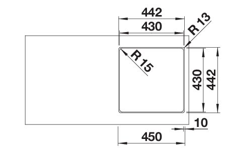 BLANCO SOLIS 400-IF (526118)