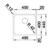 BLANCO SOLIS 450-U (526120)