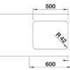 BLANCO SOLIS 500-U (526122)