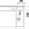 BLANCO SUBLINE 160-U (523403)
